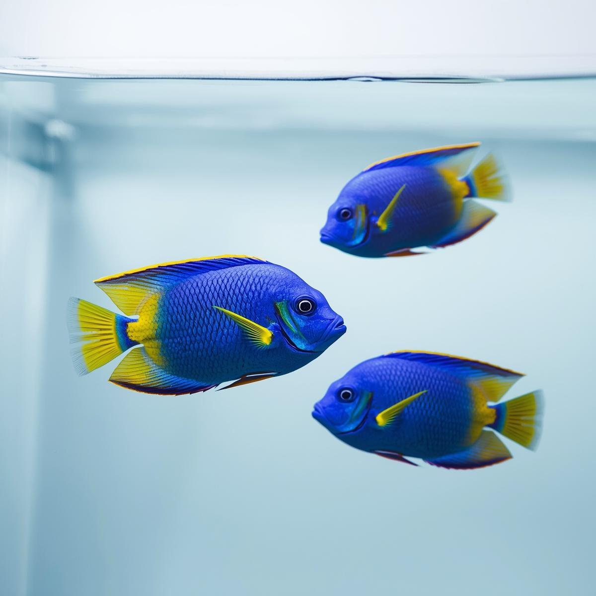 Blue Tang (Juvenile)