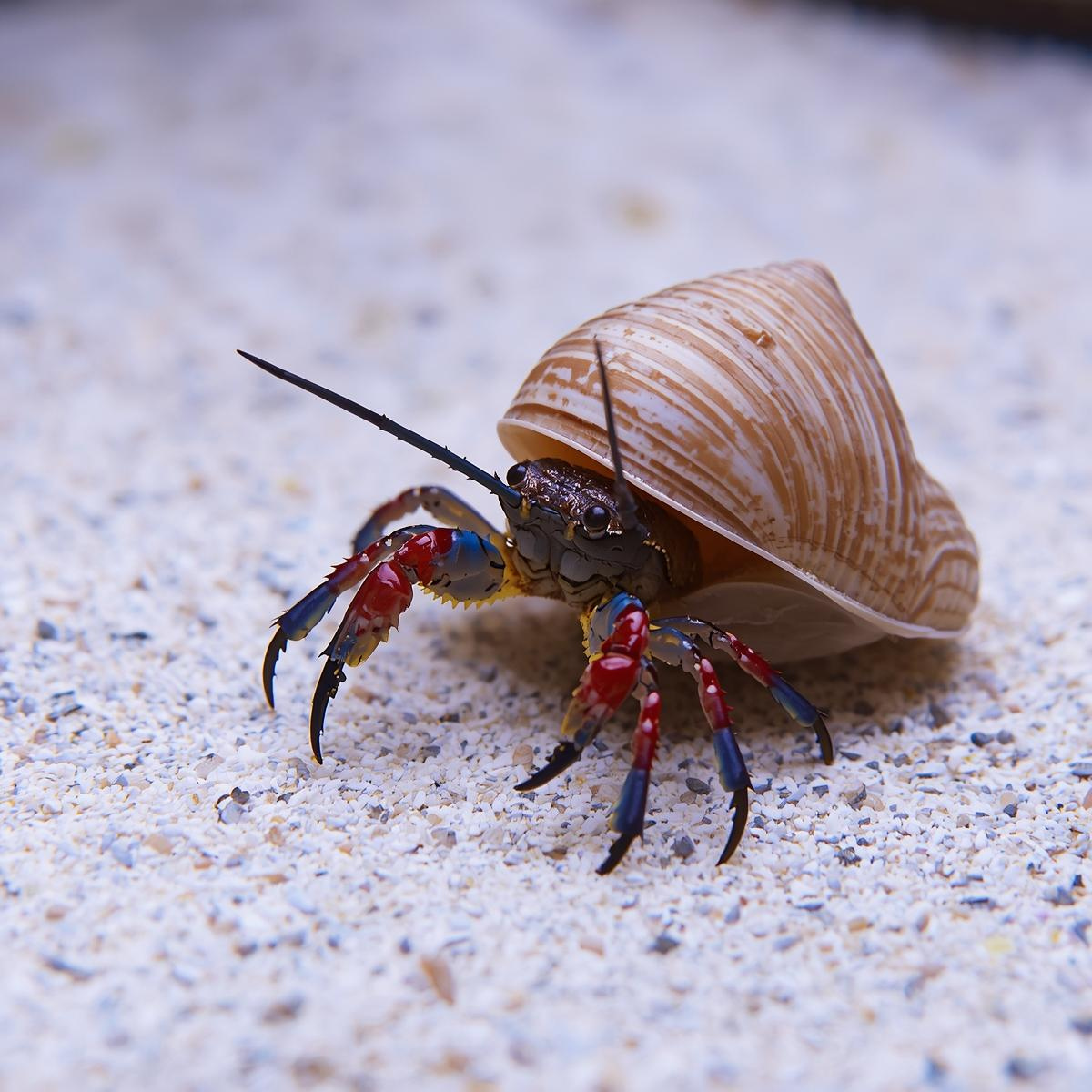 Blue-leg Hermit Crab